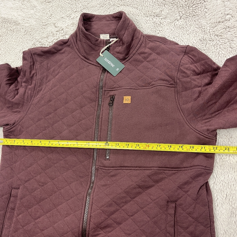Tentree | Quilted Full Zip • Organic Cotton | Size Large | NWT - Picture 9 of 16